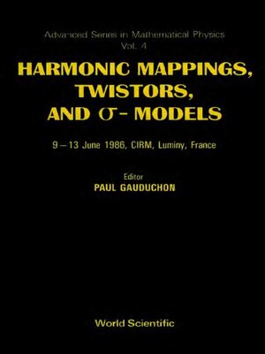 cover image of Harmonic Mappings, Twistors and Sigma Models